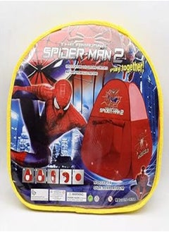 OR A house for children, the shape of a Spider-Man tent with 50 balls 