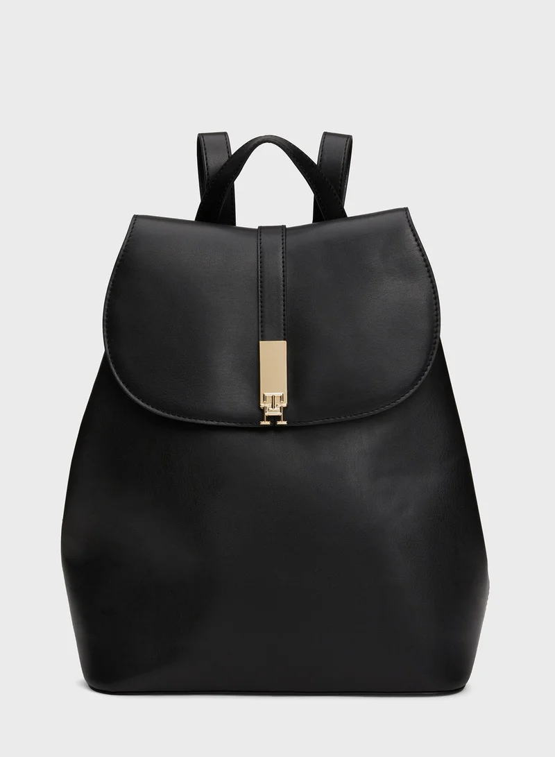 TOMMY HILFIGER Top Handle Flap Over Backpack