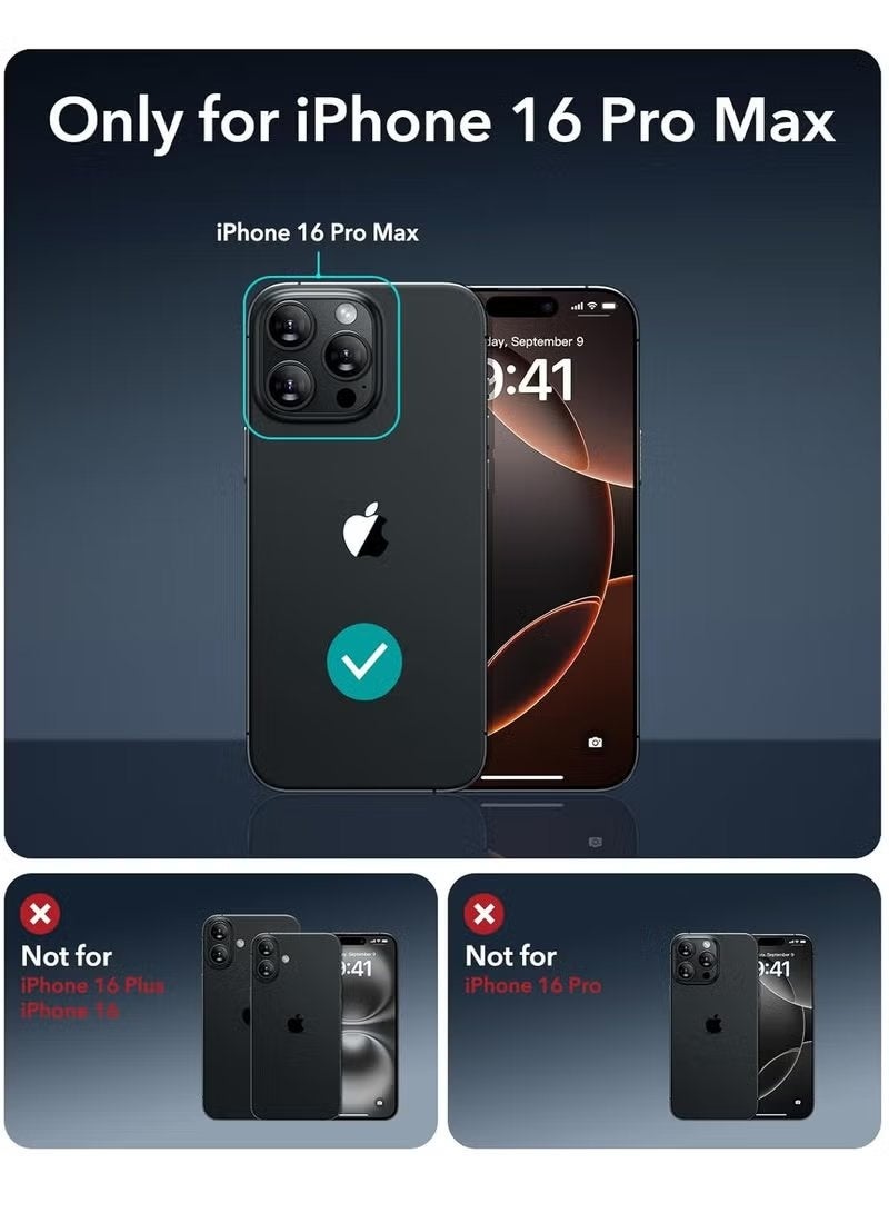 MUDISO iPhone 16 Pro Max Case Magnetic Shockproof Cover | Slim Protective Design with Strong Magnet, Raised Camera & Screen Guard | Compatible with 6.9-inch iPhone 16 Pro Max - Image 2