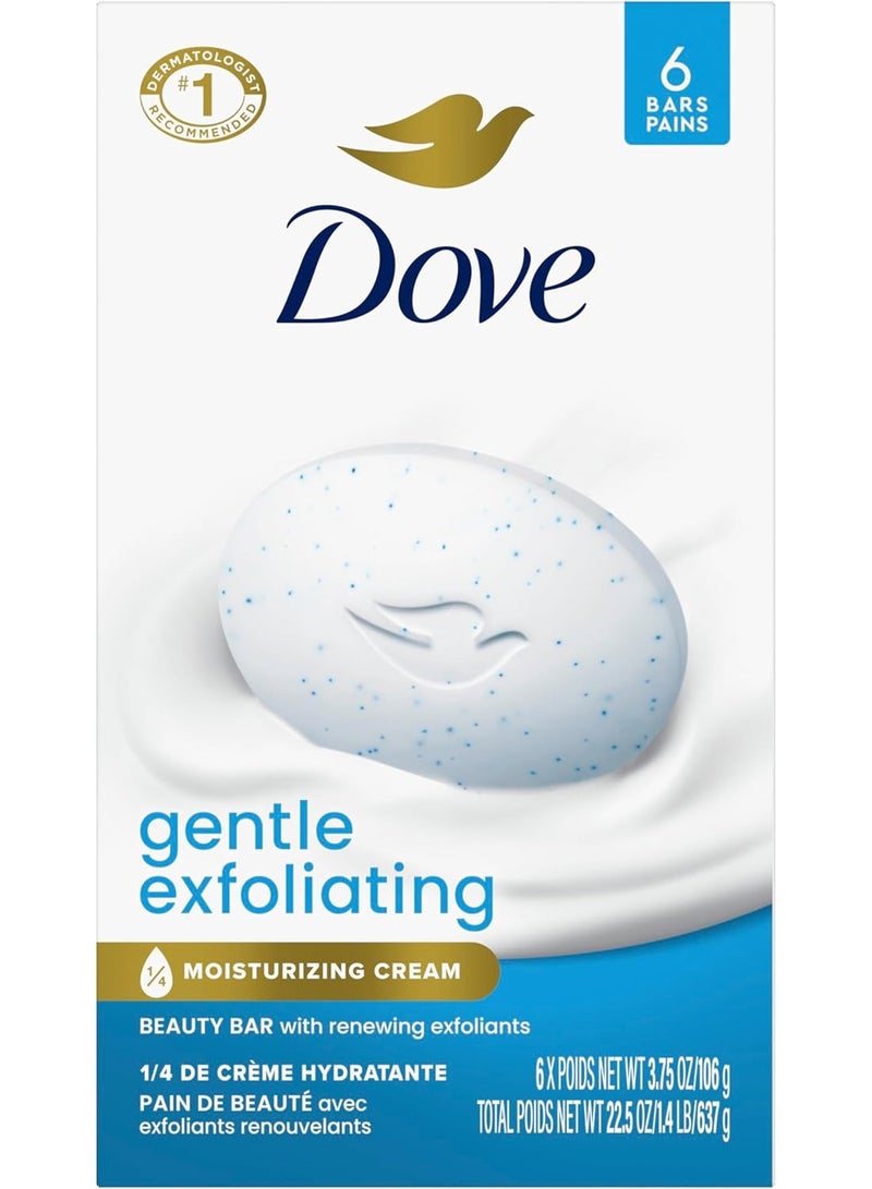 ألواح تقشير لطيفة 106 غرام، مجموعة من 6 ألواح