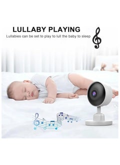 ACPLAY Reliable Baby Monitor with Two-Way Talk, Cry Alerts, 2.8” HD Display, Infrared Night Vision, Temperature Sensor, Feeding Reminders, and Long Battery Life for Ultimate Peace of Mind  - Image 3