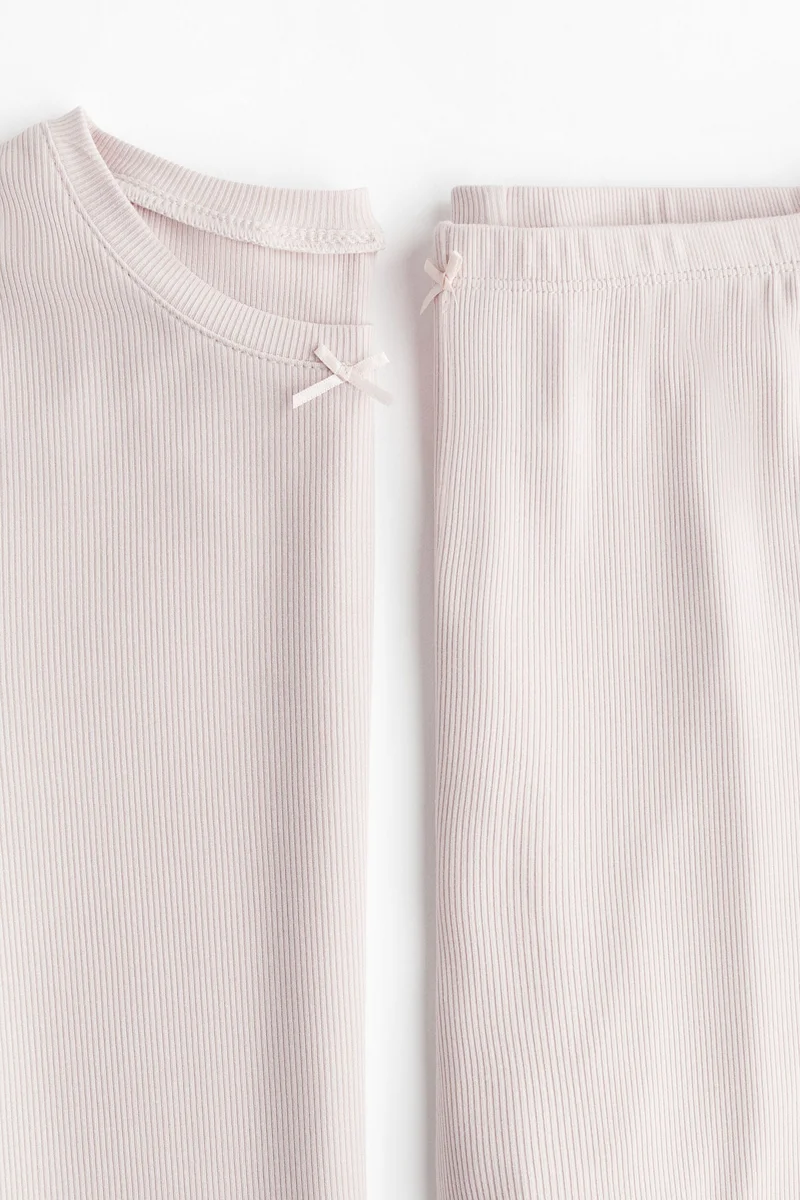 اتش اند ام بيجاما من القطن المرن