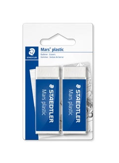 STAEDTLER 2-Piece Mars Plastic Big Eraser  - Image 1