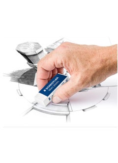 STAEDTLER 2-Piece Mars Plastic Big Eraser  - Image 4