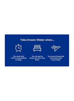 Dream Water Dream Water Sleep Aid Powder; Melatonin 5mg, GABA, 5-HTP; Natural Flavors; Helps You to Fall Asleep, Fast, and Wake Refreshed; Snoozeberry, 10-Count  - Image 5