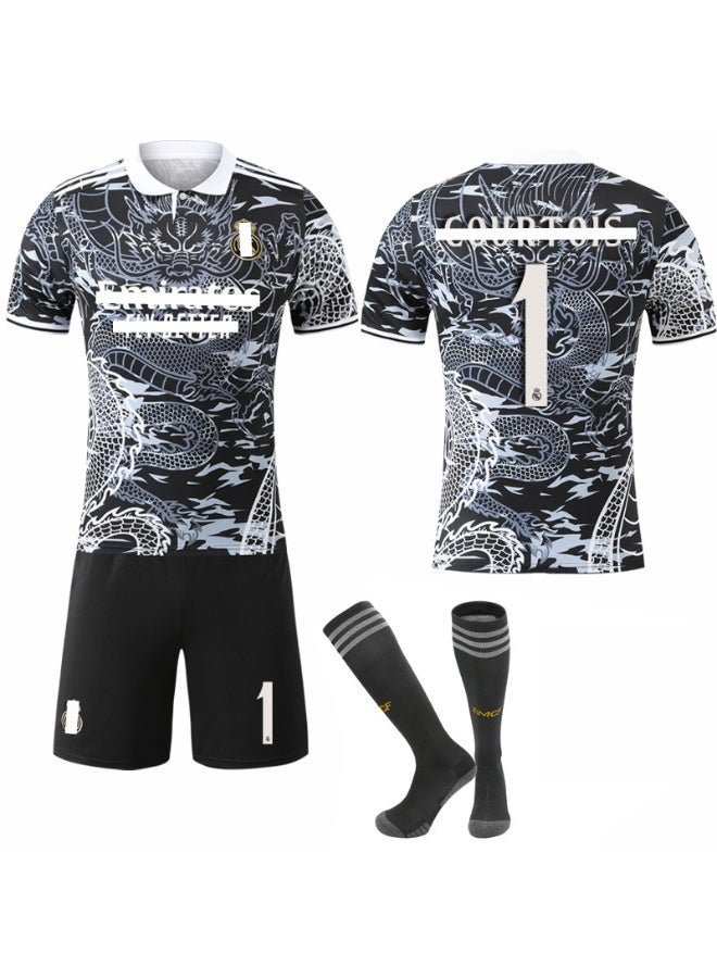 KUYING Brand New Quick Drying Breathable Children's And Adult Football Suit Set - Image 1