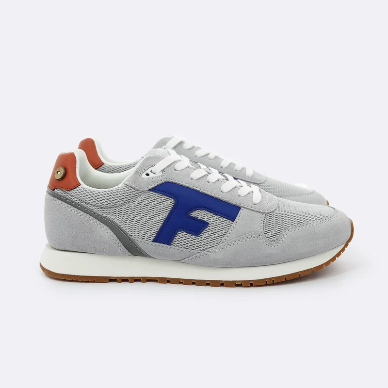 Faguo Elm - Grey, Indigo & Terracotta shoes in Recycled Polyester