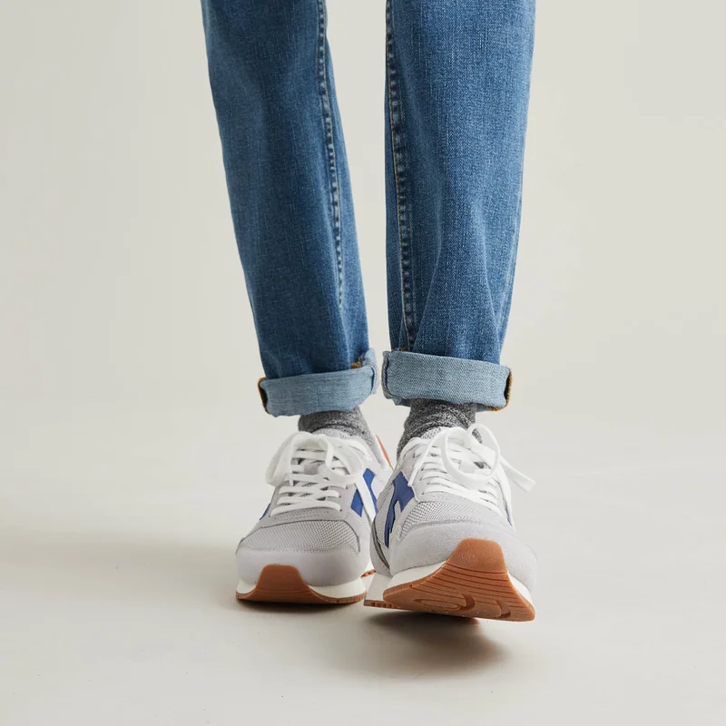 Faguo Elm - Grey, Indigo & Terracotta shoes in Recycled Polyester