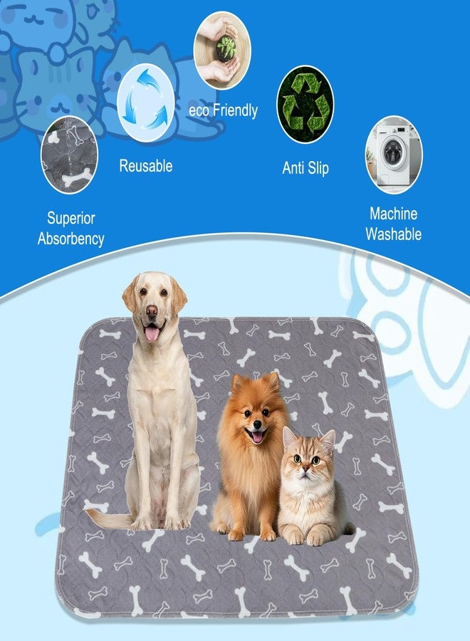 MeiAid PuppyPad Pee Pads, Reusable Puppy Pads with Pheromones, Durable Leak-Proof & Anti-Slip Pet Training Pads for Dogs Indoor Use (Medium：16" × 24") - Image 4