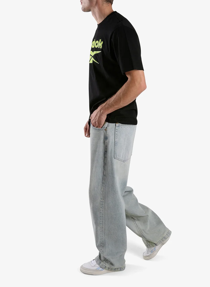 Reebok  High Density Logo T-Shirt for Men | Best Price UAE
