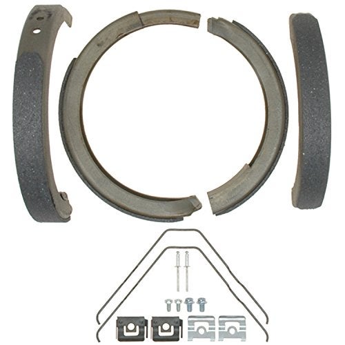 ACDelco Advantage 14784B Bonded Rear Parking Brake Shoe with Hardware - Image 1