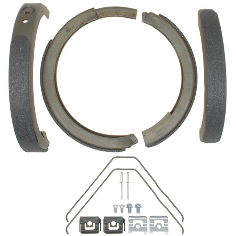 ACDelco Advantage 14784B Bonded Rear Parking Brake Shoe with Hardware - Image 3