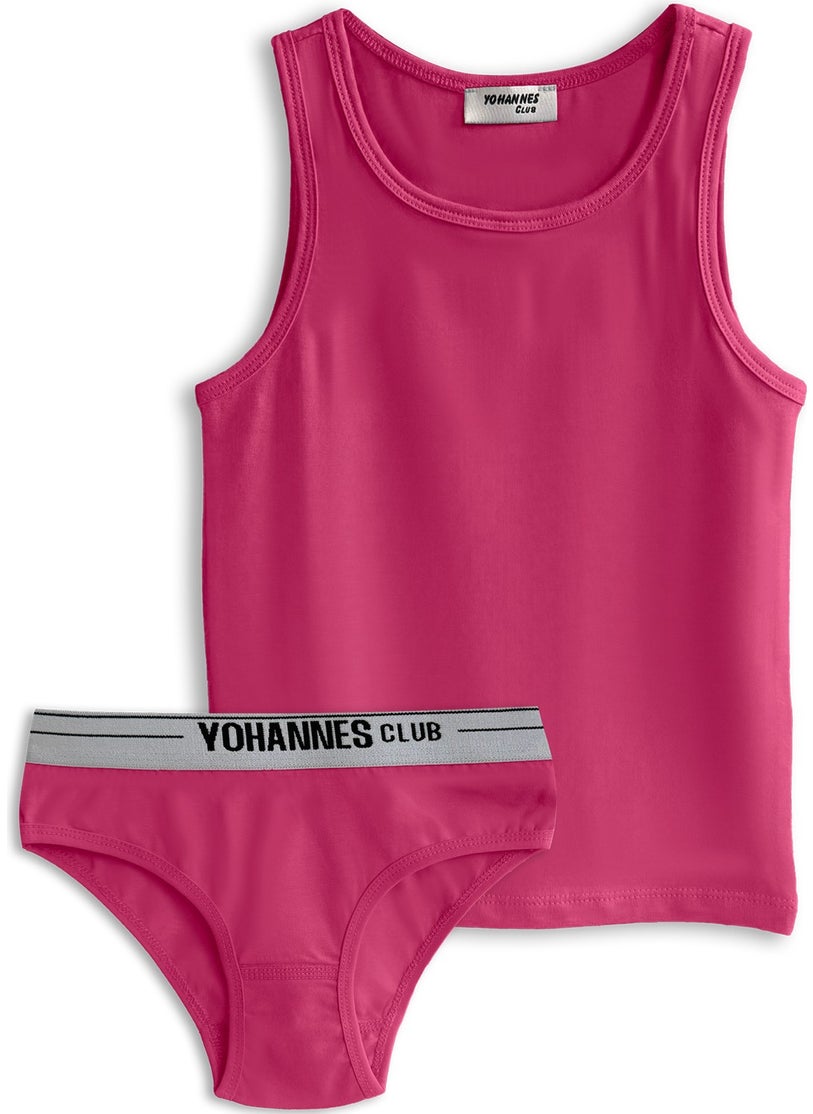 Yohannes Club Girls Cotton Underwear Set Slip Panties and Undershirt  - Image 1
