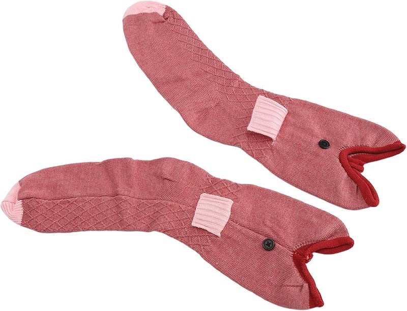 klarako Soft Cotton Socks for Men Women with Cute Christmas Design, Warm Sleep Socks for Cold Weather, Suitable for Daily Wear and Sleeping - Image 4
