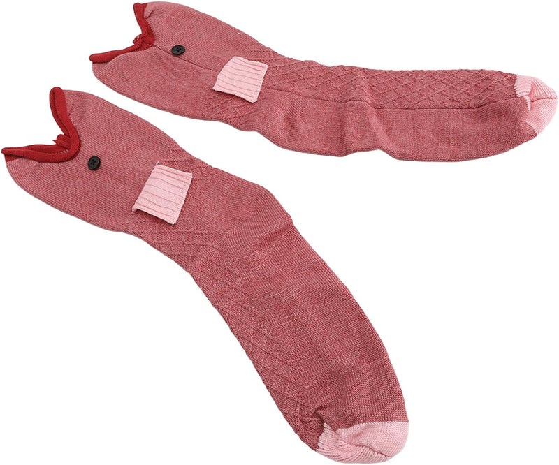 klarako Soft Cotton Socks for Men Women with Cute Christmas Design, Warm Sleep Socks for Cold Weather, Suitable for Daily Wear and Sleeping - Image 2