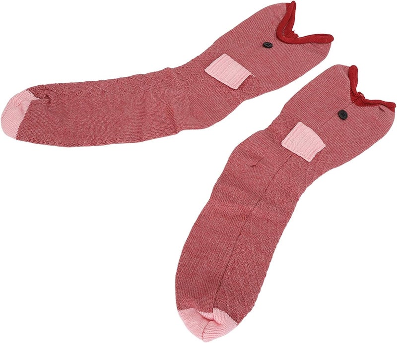 klarako Soft Cotton Socks for Men Women with Cute Christmas Design, Warm Sleep Socks for Cold Weather, Suitable for Daily Wear and Sleeping - Image 1