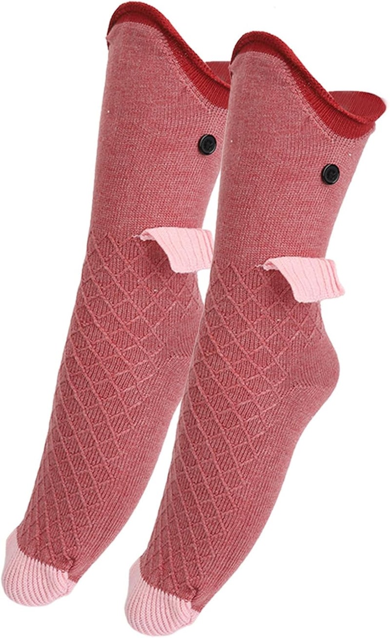 klarako Soft Cotton Socks for Men Women with Cute Christmas Design, Warm Sleep Socks for Cold Weather, Suitable for Daily Wear and Sleeping - Image 5