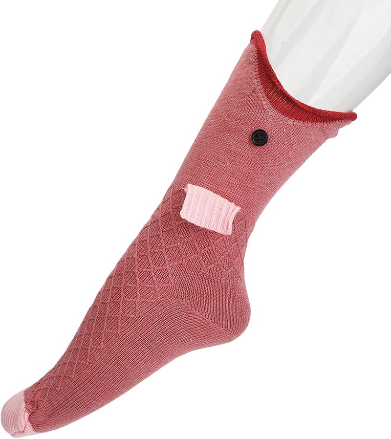 klarako Soft Cotton Socks for Men Women with Cute Christmas Design, Warm Sleep Socks for Cold Weather, Suitable for Daily Wear and Sleeping - Image 3