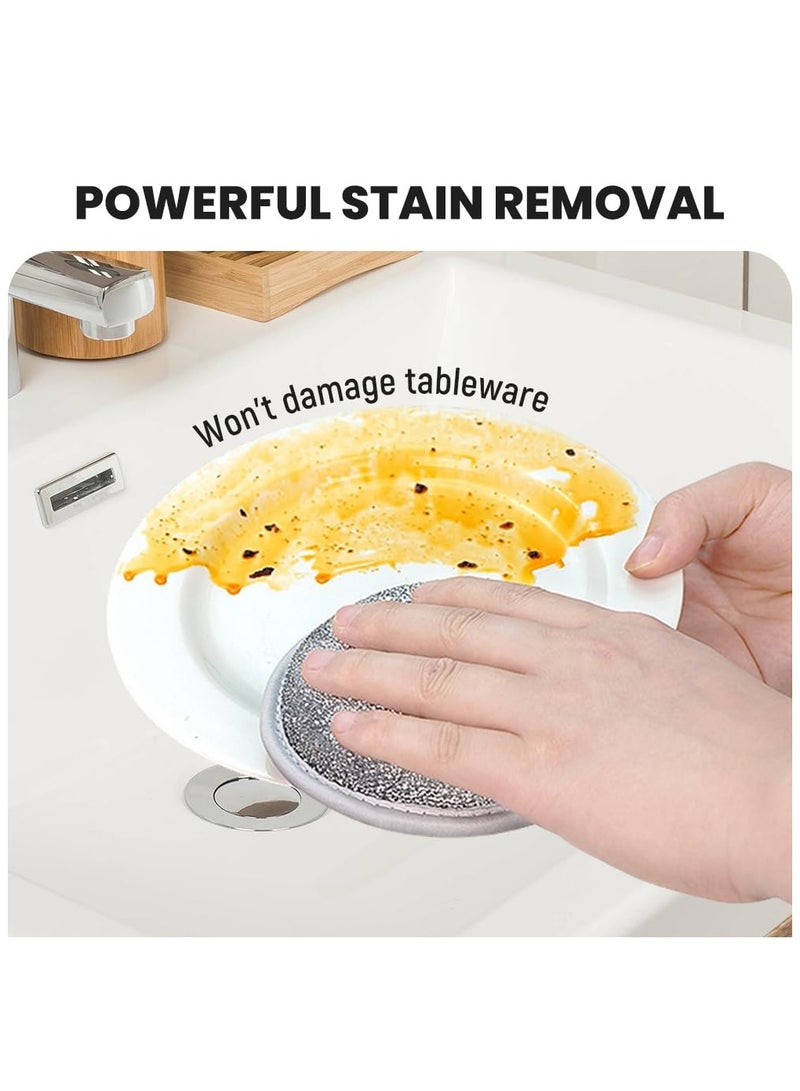 SOLARAE 10 قطع من الأقمشة متعددة الوظائف لغسل الصحون، 2024 قماش تنظيف معجزة متعدد الأغراض، للاستخدام الرطب والجاف، قماش غسل الصحون غير الخشن، قماش غسل الصحون لمغاسل المطبخ والأطباق وأسطح المواقد - Image 2