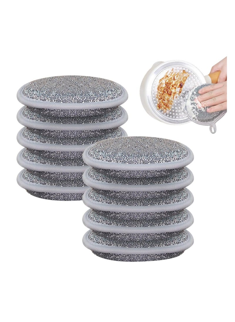 SOLARAE 10 قطع من الأقمشة متعددة الوظائف لغسل الصحون، 2024 قماش تنظيف معجزة متعدد الأغراض، للاستخدام الرطب والجاف، قماش غسل الصحون غير الخشن، قماش غسل الصحون لمغاسل المطبخ والأطباق وأسطح المواقد - Image 1