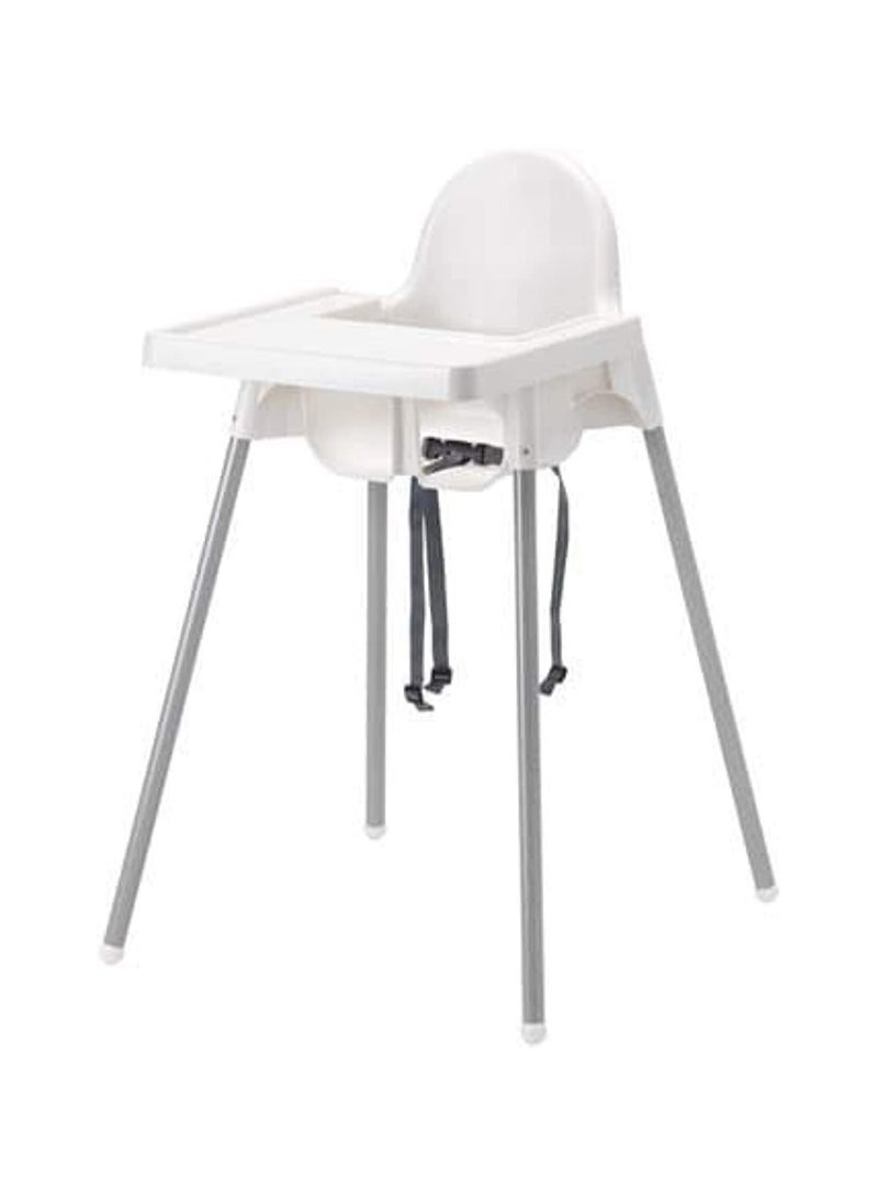 BLOOMING TIME Multi-Functional Baby Feeding Chair - Adjustable High Chair With Dining Tray And Safety Seat Belt For Children  - Image 1
