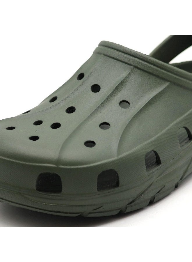 ريد تيب قبقاب رجالي باللون الأخضر الزيتوني من Red Tape - مقاس 11 المملكة المتحدة - Image 4