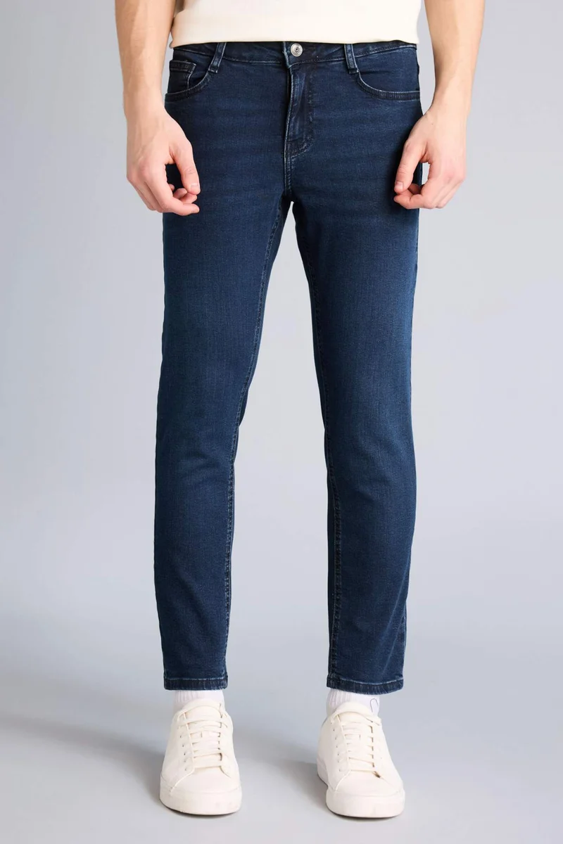 Defacto  Carlo Skinny Fit Normal Waist Jeans for Men | Best Price UAE