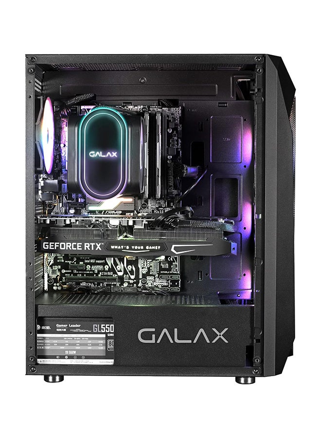 BOLT PC-AMD Ryzen 5-5500/16GB RAM/1TB SSD/ASUS Prime X570 Pro/MSI RTX4060 GAMING X GDDR6 8GB//PSU 550W/GALAX PC Case (REV-05) 4-Fan/Windows 10/ REV5- REV5-Black - Image 4