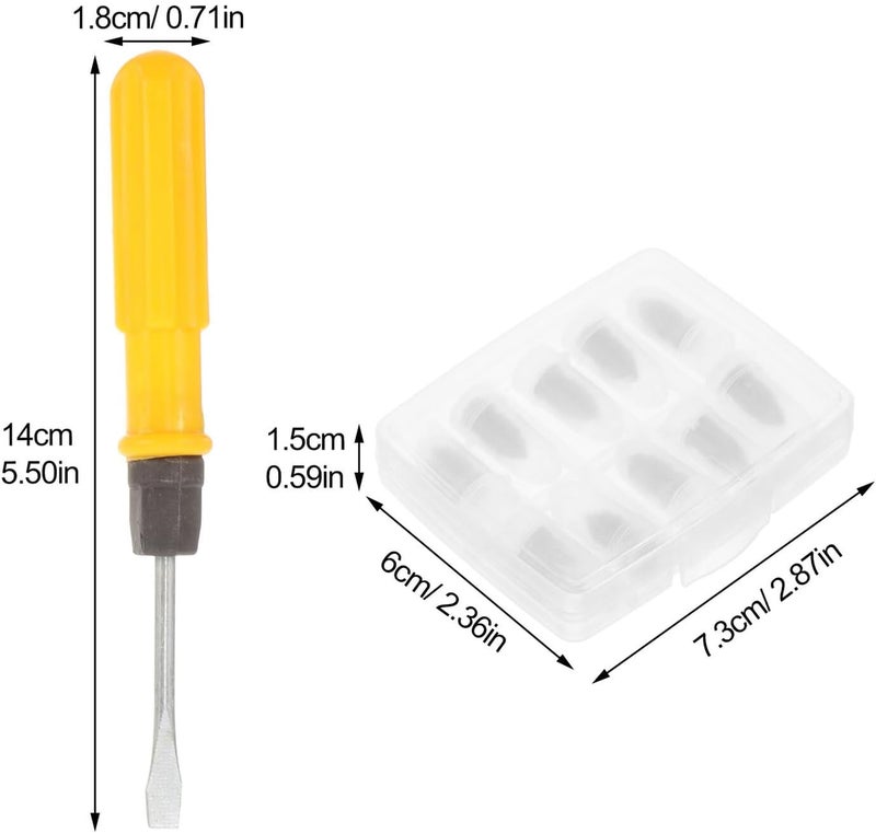 Large Tire Repairing Screw Nail Kit with Rubber and Metal Quick Self-Service Flat Tire Fix for Cars and Motorcycles - Image 2