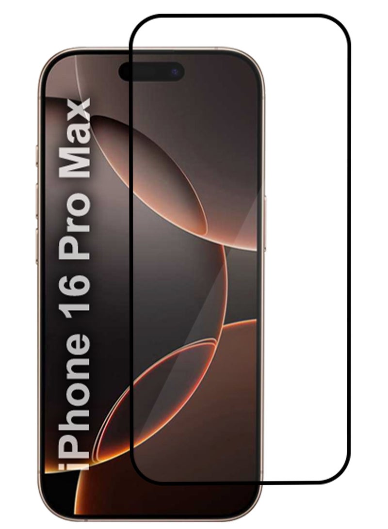 Magic Box Full Glass Clear Screen Protector for iPhone 16 Pro Max â€“ Dust-Removal Auto Alignment Kit - Image 2