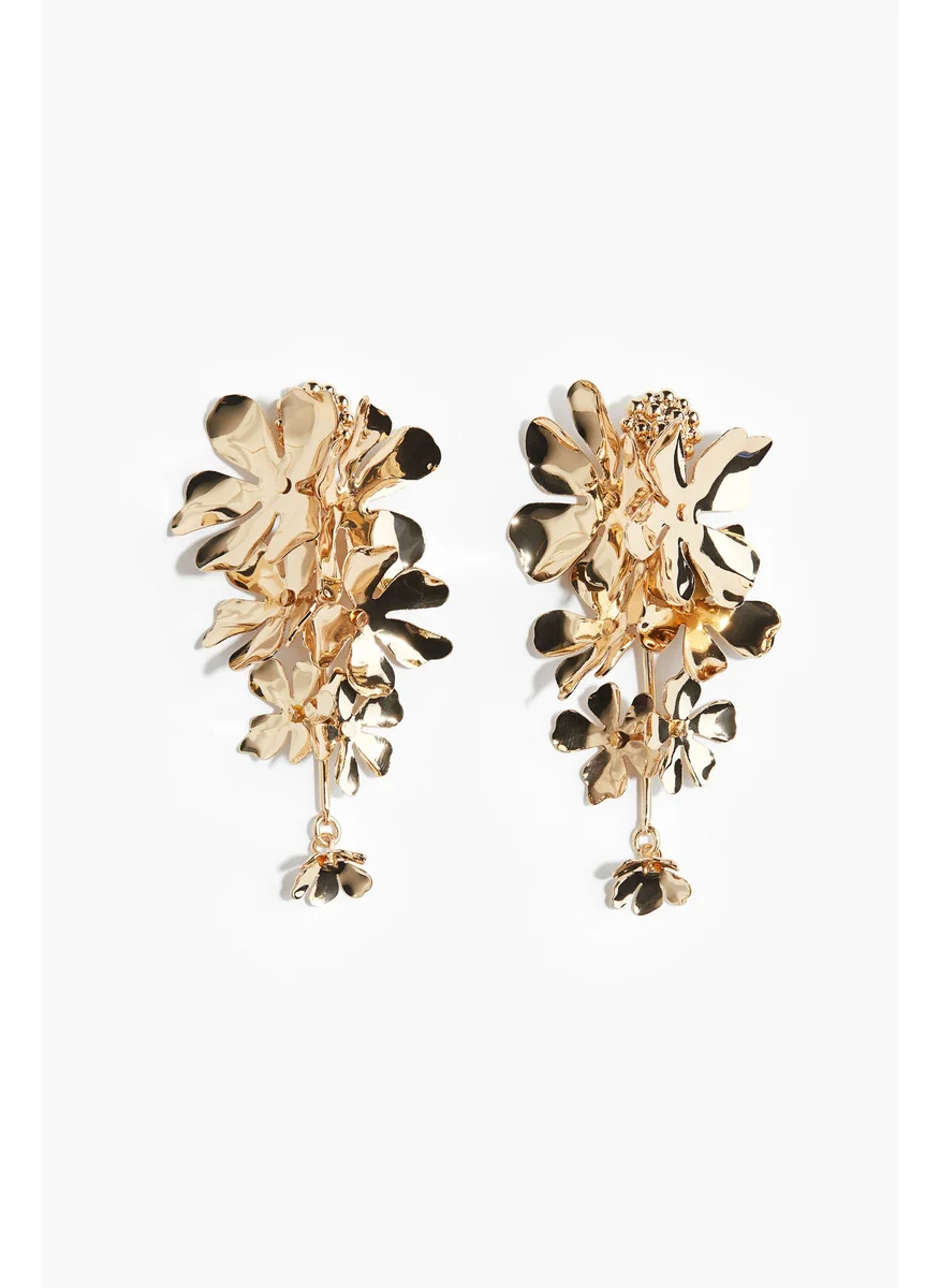 اتش اند ام Flower-Decorated Earrings