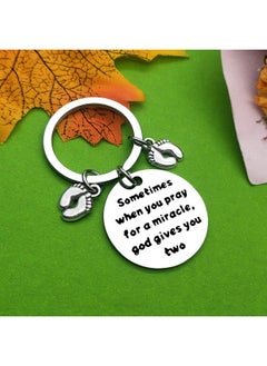 Mom To Be Gift Keychain Pregnancy Announcement Gift Twin Mom Gift New Mom Gift Twin Mom Jewelry First Time Mom Gift Pregnant Mom Jewelry Baby Announcement Gifts - pzsku/Z56112EA5F72DA630B505Z/45/_/1719985663/c0d9a0d7-b5eb-46f6-9bbf-670ca018447f