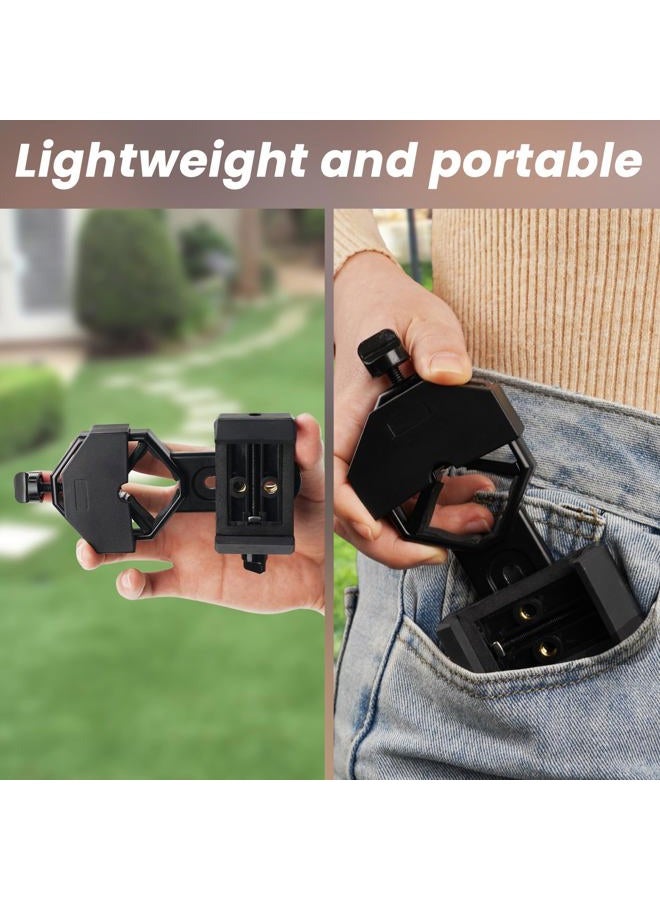 GOSKY Smartphone Adapter Mount Regular Size - Compatible with Binoculars, Monoculars, Spotting Scopes, Telescope, Microscopes Fits almost all Smartphones on the Market Record Nature and The World - Image 5