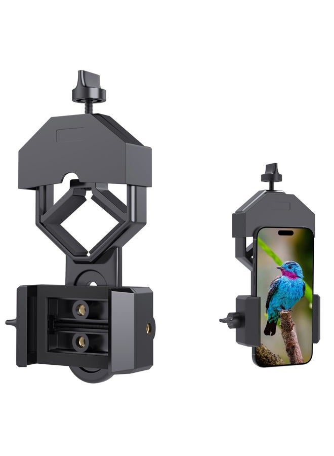 GOSKY Smartphone Adapter Mount Regular Size - Compatible with Binoculars, Monoculars, Spotting Scopes, Telescope, Microscopes Fits almost all Smartphones on the Market Record Nature and The World - Image 1