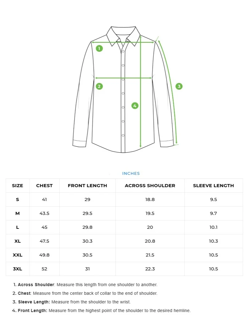 THE BEAR HOUSE Cotton Shirt for Men | Slim Fit, Long Sleeve, Casual & Formal Wear | Soft, Breathable Fabric for Office, Everyday, & All-Season Use in Classic & Trendy