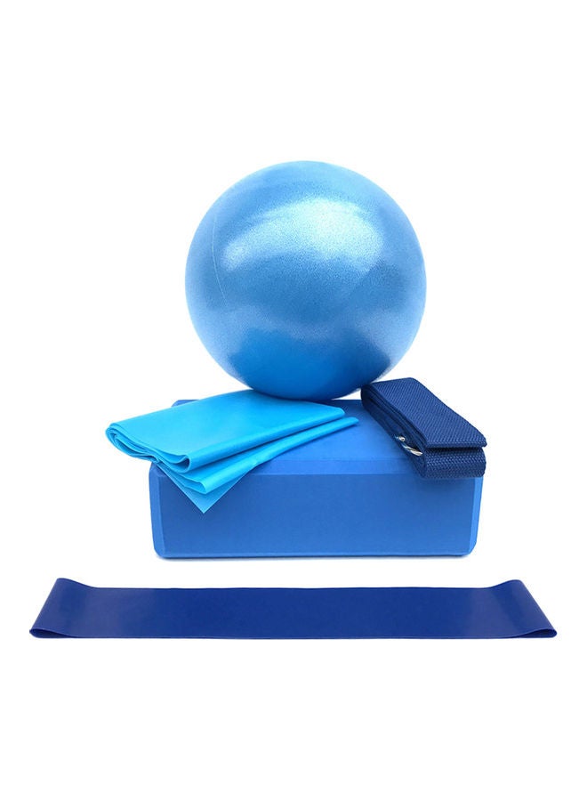 Nariele 5-Piece Yoga Equipment with Ball