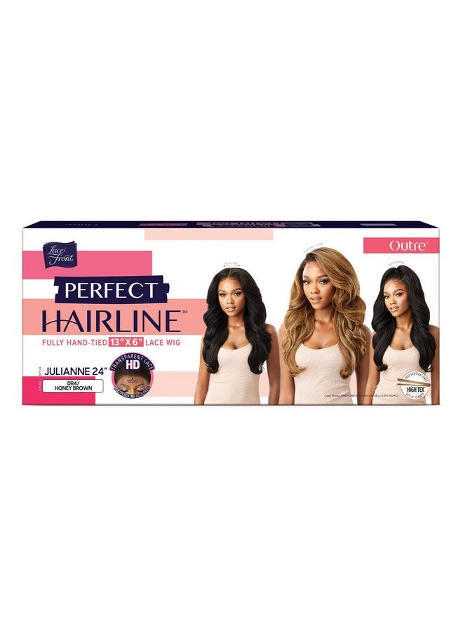 Outre Utre Hd Lace Front Wig Perfect Hairline Fully Handtied 13X6 Lace Wig Julianne 24" (613) - Image 4