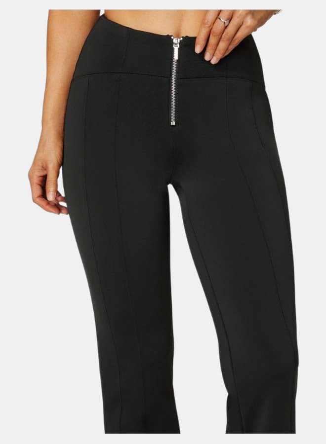 bebe High Waisted Mini Flared Pant - Image 4