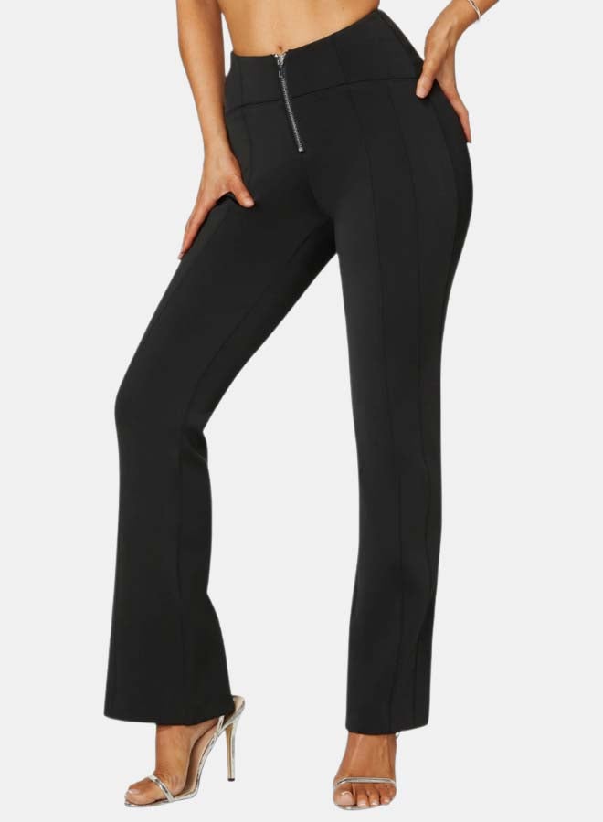bebe High Waisted Mini Flared Pant - Image 1