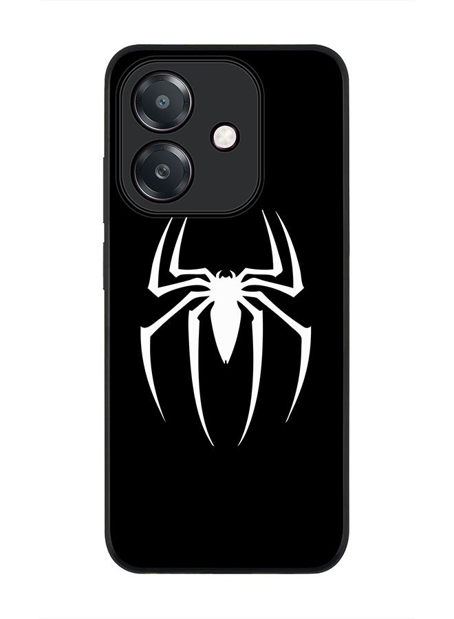 Stylizedd For Oppo A5i Case,Slim fit Camera Protection, Shockproof Thin Phone cover  - Spidermark (Black)