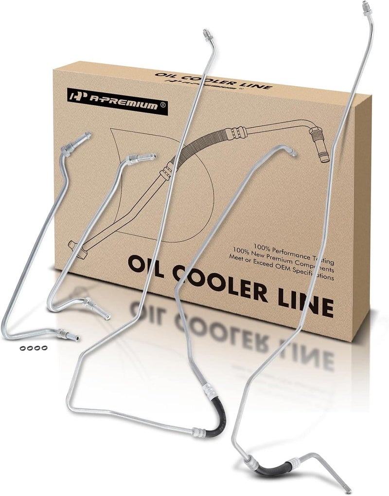 A-Premium Automatic Transmission Oil Cooler Hose Assembly for Ford F150 2006-2008 & Lincoln Mark LT - Image 1