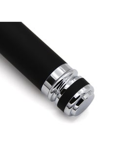 Edwin Jagger Edwin Jagger DES86RCBLAMZ Short Handled Classic Double Edge Manual Eco-Friendly and Reusable Safety Razor for Men and Women for Shaving Cream or Soap Fits All DE Razor Blades (Black Rubber Coated)  - Image 3