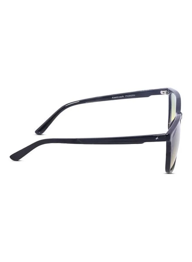 فاستراك Men's نظارات شمسية مربعة سوداء للرجال للرجال