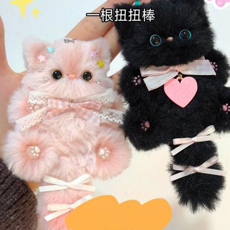 Creative Chenille Stem Cat Pendant DIY Kit - Image 2