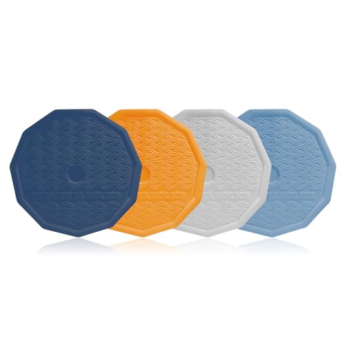 Fermentaholics Wide Mouth Mason Jar Lids 4 Pack - Store Food, Liquids, Beauty Supplies, & More - Fits All Wide Mouth Mason Jars - Airtight & Leakproof - Reusable Food Safe Plastic - Image 3
