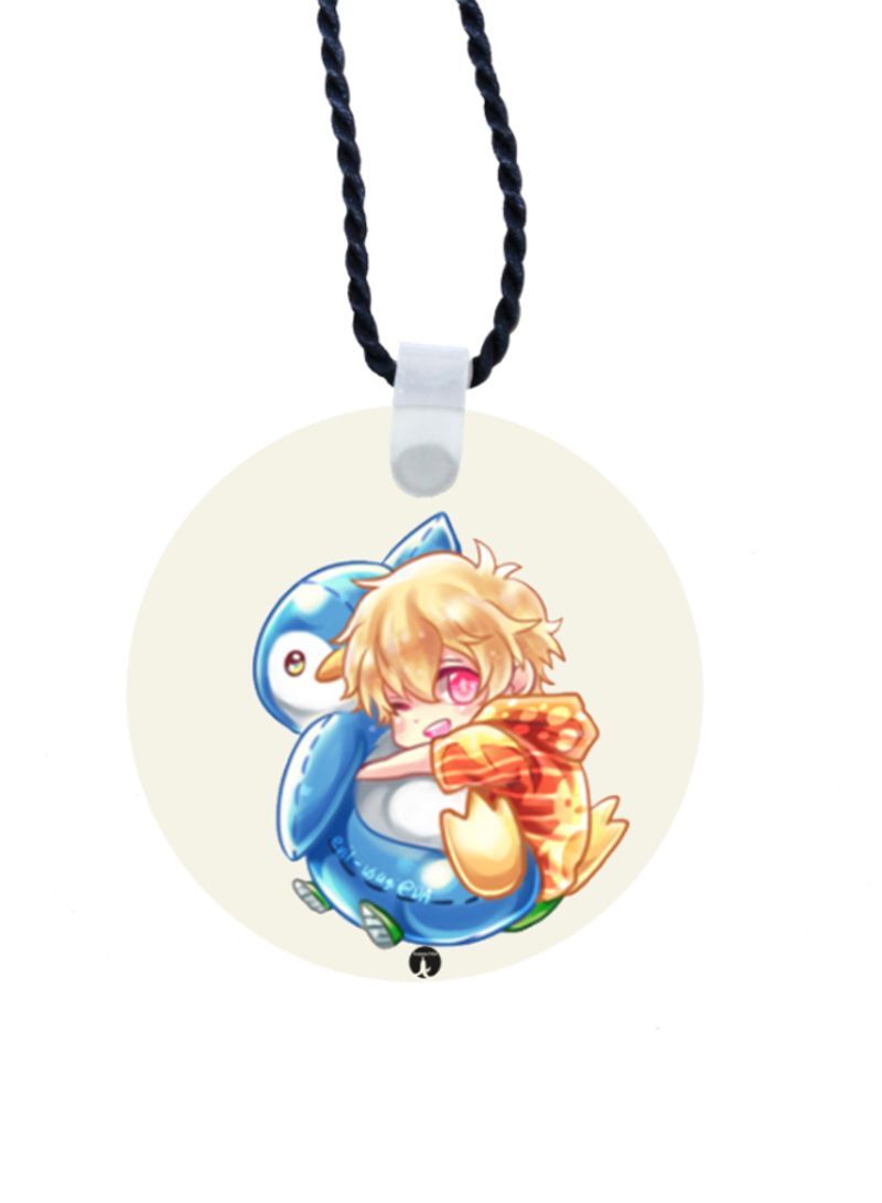 RKN Cartoon Printed Car Mirror Pendant - Image 2