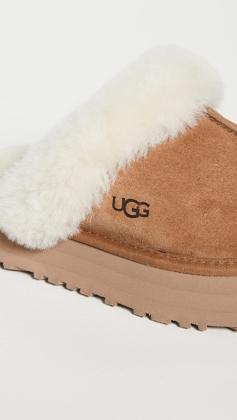 UGG Women's Disquette Slipper, Chestnut, 6 - Image 5