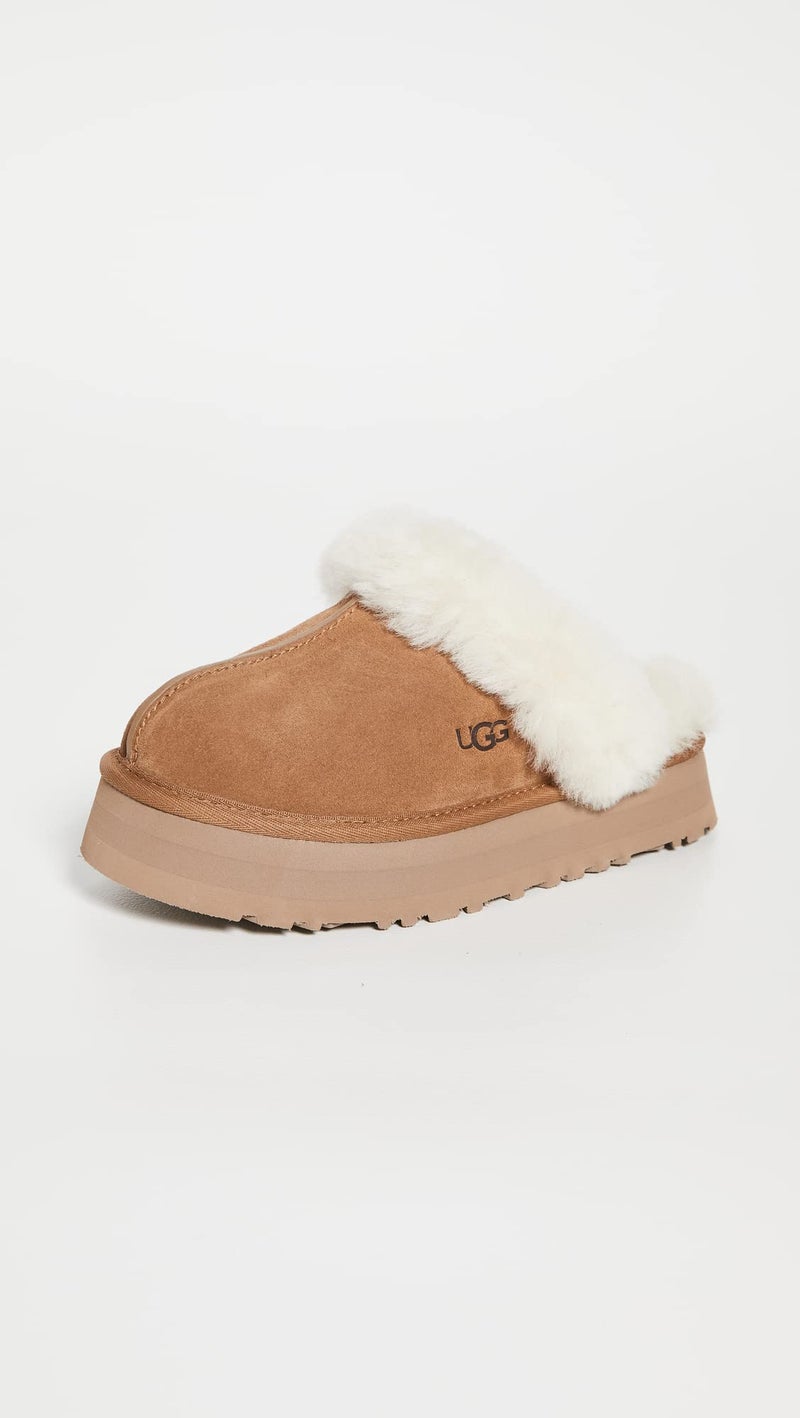 UGG Women's Disquette Slipper, Chestnut, 6 - Image 2