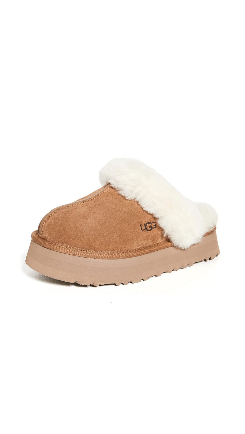 UGG Women's Disquette Slipper, Chestnut, 6 - Image 1