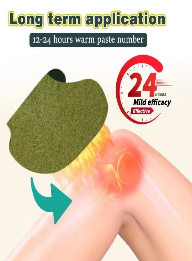 PATCH 12Pcs Wormwood Knee Plaster Arthritis Muscle Joint Pain Stickers Pain Relief Patches Chinese Herbal Medical Pain Relieving Plaster - Image 3